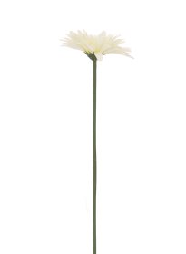 Dirbtinė gėlė gerbera NOVELLY HOME FP-3290/GA/B, baltos sp., aukštis - 59 cm.