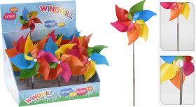 Vėjo malūnėlis, 27 x 72 cm., spalvotas