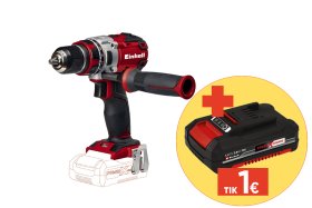 Akumuliatorinis gręžtuvas EINHELL TE-CD 18, Solo, 18 V, Li-ion, be akumuliatoriaus ir kroviklio