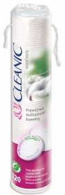 Vatos diskeliai CLEANIC, 120 vnt.