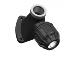 Prietaisinė alkūnė PP ELYSEE, vidinis sriegis, 25 x 3/4'', 401525