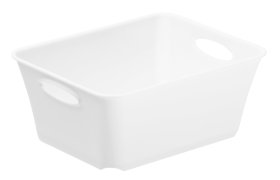 Daiktadėžė ROTHO Living, 0,5 l, baltos sp.