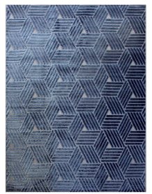 Kilimas RICCO Gilam, 120 x 180 cm, melsvos spalvos (2901), akrilas+medvilnė 3 mm, 19B-1G1218