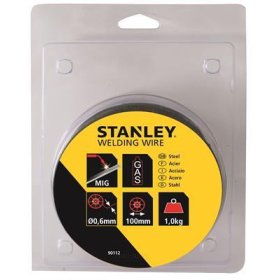 Suvirinimo viela konstukciniam plienui STANLEY SG2, 0,6 mm, 1 kg