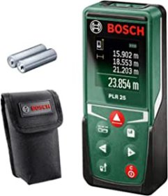 Lazerinis atstumų matuoklis BOSCH PLR 25, 603672521