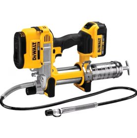 Akumuliatorinis tepalo švirkštas DEWALT DCGG571M1-QW, 18 V, komplekte 1x4,0 Ah akumuliatorius ir kroviklis