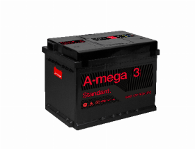 Akumuliatorius A-MEGA STANDARD 12 V, 62 Ah, 560 A, EN