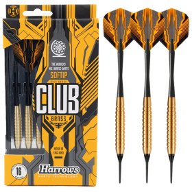 Darts strėlytės HARROWS Club Brass, softip, 3x16 g