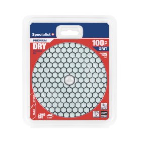 Deimantinis šlifavimo diskas SPECIALIST+, universalus, 125 mm, 100P