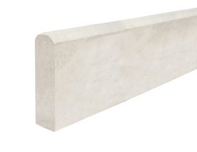 Tvoros pamatas, betoninis, lygus, matmenys 2500 x 200 x 60 mm, baltos spalvos, 901816