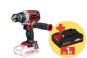 Akumuliatorinis gręžtuvas EINHELL TP-CD 18/60 Li BL - Solo, 18 V, bešepetėlis variklis, maks. Sukimo momentas 60 Nm, be akumuliatorių ir kroviklio