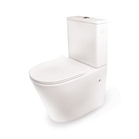 Klozetas VENTO ULSBERG, pastatomas, berėmis, horizontalus nubėgimas, apatinis įvadas, 3/6l, "Geberit" mechanizmai, lėtai nusileidžiantis dangtis