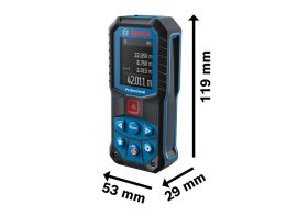 Lazerinis atstumų matuoklis BOSCH Professional GLM 50-22, 2x1,5 V, 0601072S00