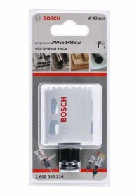 Grąžtas-karūna BOSCH Bi-metal Progressor, 43 mm