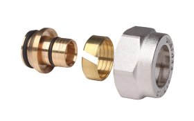 Jungtis DANFOSS Eurokonus, 18 × 2 mm, G3/4, 013G4158