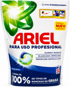 Skalbimo kapsulės ARIEL Profesional Original,  50 vnt.