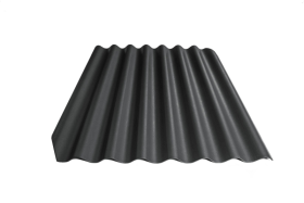 Banguotas lakštas ETERNIT Klasika L93, matmenys 1130 x 1250 mm, t. pilka spalva, 292109