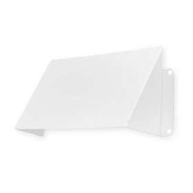 Oro angos dangtelis EUROPLAST LNM1408, 140 x 80 mm, baltas, metalinis