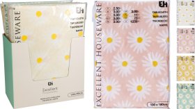 Staltiesė, 130 x 180 cm, 4 skirtingi dizainai, PEVA medžiaga