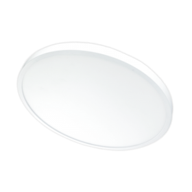 Lubinis LED šviestuvas TOPE TRENT, 28W, 2582lm, 4000K, IP20, 300x25 mm, apvalus, baltos sp.