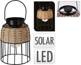 Pakabinamas žibintas su saulės baterija, 140 x 200 mm