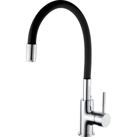 Plautuvės maišytuvas FLEX, juodos spl., 170497