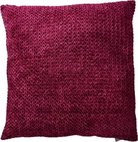 Dekoratyvinė pagalvėlė, 45 x 45 cm, bordo spalvos.