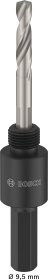 Adapteris BOSCH 3/8" HEX, šešiakampis kotas
