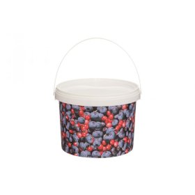 Plastikinis kibiras su dangčiu MARJUKKA, 3 l