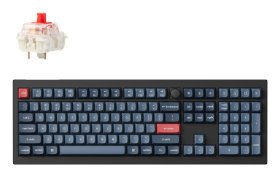 Belaidė žaidimų klaviatūra KEYCHRON V6 Max, 100% mechaninė, juodos sp., V6M-D1