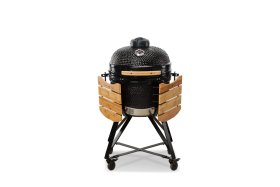 Keramikinė kepsninė KAMADO BONO, 20" 52 cm (juoda)