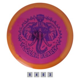 Diskgolfo diskas DISCMANIA S-Line FD3, Solar Flare, pink/orange