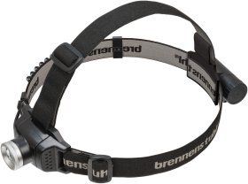 LED žibintuvėlis BRENNENSTUHL, ant galvos, CREE LED, 250 lm, IP44, pakraunamas su USB laidu, 3,7V/2,6Ah, 30 val., 100 m, KL250AF, 1177300