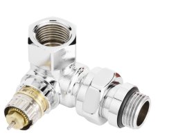 Radiatoriaus vožtuvas DANFOSS RA-NCX, DN15, chromuotas, dešinysis, 013G4239