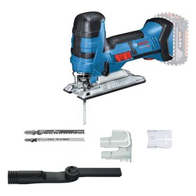 Akumuliatorinis siaurapjūklis BOSCH Professional GST 18 V-LI S, SOLO, 18V, be akumuliatorių ir kroviklio