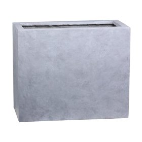 Keraminis lauko vazonas Grau III, pilkos sp., 70 x 40 x 60 cm.