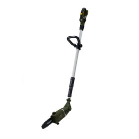 Akumuliatorinis grandininis teleskopinis pjūklas HERVIN BATTERY, 20 V, pjovimo juostos ilgis 8", 1830-2770 mm, be akum., PLYL-15A+C2