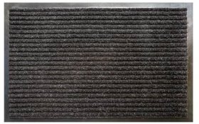  Kilimėlis RICCO ULTRA, 58 x 78 cm, 100% PP, PVC pagrindas, pilkos spl., 479-100