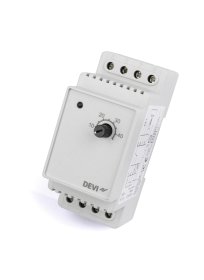Termostatas DEVIreg™ 330, +5...+45 °C, laidinis temp. jutiklis, 16 A, DIN, 140f1072