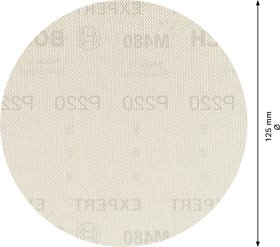 Šlifavimo tinklelis BOSCH, M 480, 125 mm, G220, 5 vnt.