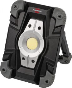 LED prožektorius BRENNENSTUHL Spot 10, 10/15 W, įkraunamas USB 3,7V/4400 mAh Li-Ion, 6500K, 1500lm, IP54, atsparus smūgiams iki 2m, užlenkiama kojele, 1173080