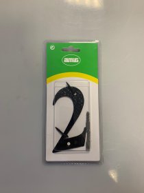 Namo numeris 2 AMIG, 100x65mm, kald.metal., juoda sp., 9859