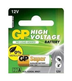 Maitinimo elementai GP GREENCELL, mini 23AE-5 12V GP 23 AE-OC 5 stend