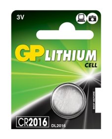 Maitinimo elementai GP GREENCELL, mini CR2016 3V GP CR 2016-G 5 stend