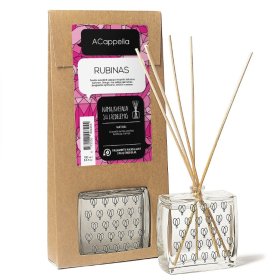 Namų kvapas su lazdelėmis ACAPPELLA Rubinas, 100 ml
