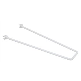 Lentynos laikiklis VELANO, WKS 1 BI 250 mm, 2 vnt. baltos spalvos, DMX 5690