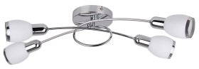 Pakabinamas šviestuvas RABALUX Elite, E14, 4 x 40W, 230V 50Hz, chromo sp., 140 x 660 x 130 mm, 6063