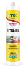 Bituminis hermetikas TKK TEKADOM , 300ml juodas