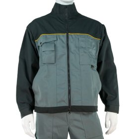 Švarkas HERVIN, XL dydis, pilka ir juoda spalva