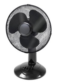 Stalinis ventiliatorius su pasisukimo funkcija, 45 W, 3 greičiai, juodos sp. skersmuo apie 33 cm.,stovas 27,5 cm.,ventiliatorio aukštis 51 cm.